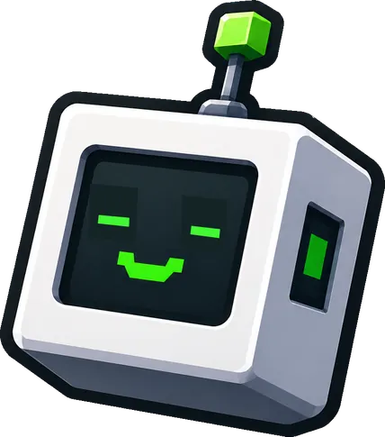 ServerBuddy mascot blinking